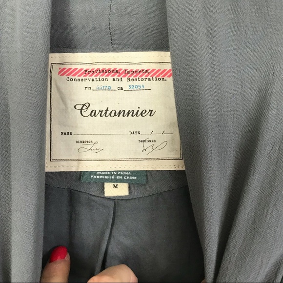 ANTHROPOLOGIE Cartonnier Puffed Seattle Coat - Picture 4 of 8